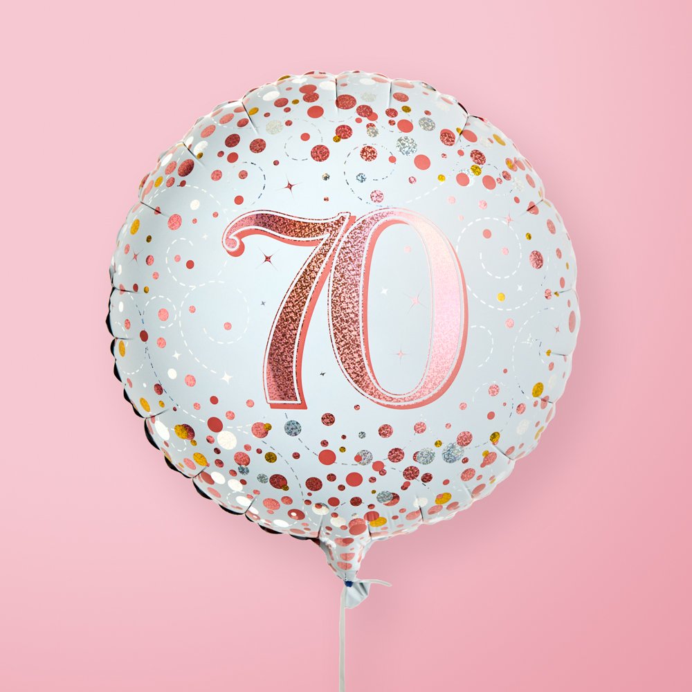 Moonpig Pink 70th Birthday Balloon