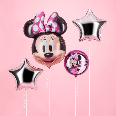 Minnie Mouse Happy Birthday Balloon Bouquet