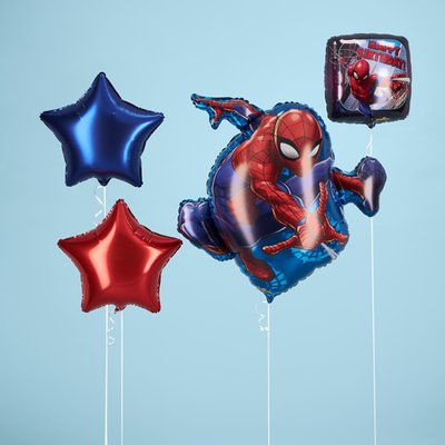 Spiderman Balloon Bouquet