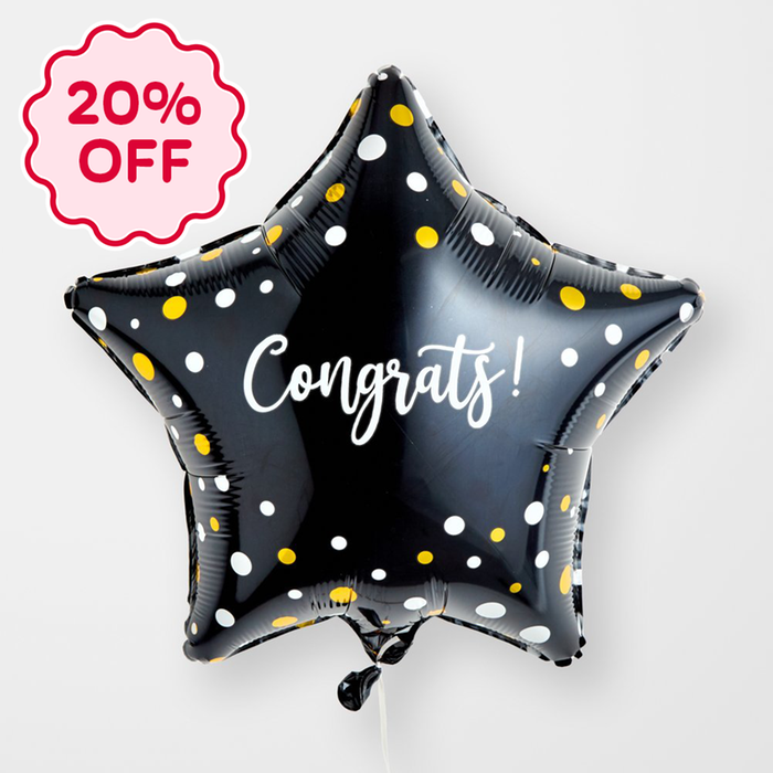 Congrats Star Balloon