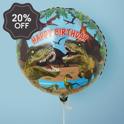 Birthday Dinosaur Balloon