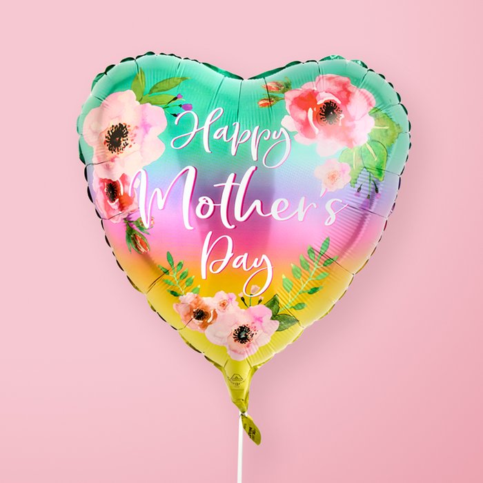 Happy Mothers Day Heart Balloon