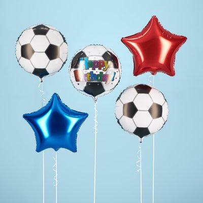 Football Birthday Balloon Bouquet