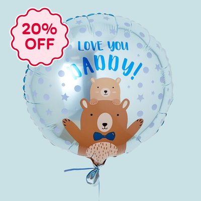 Love You Daddy Balloon