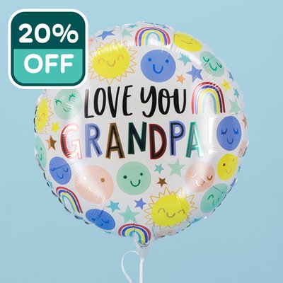 Love You Grandpa Balloon