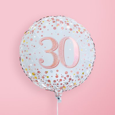 Pink 30th Birthday Balloon