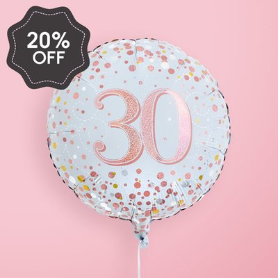 Pink 30th Birthday Balloon