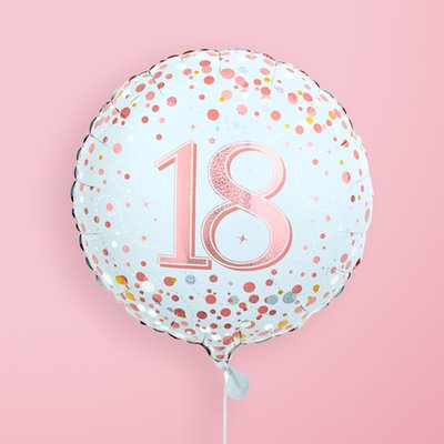 Pink 18th Birthday Balloon