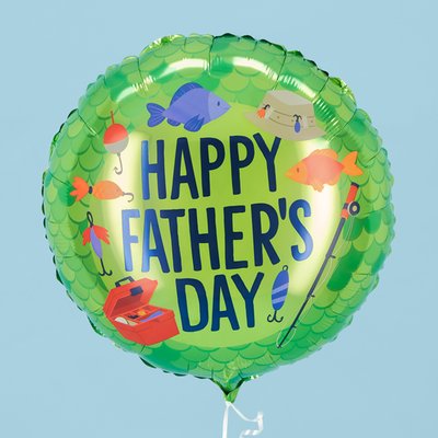 Happy Father's Day Fishing Balloon