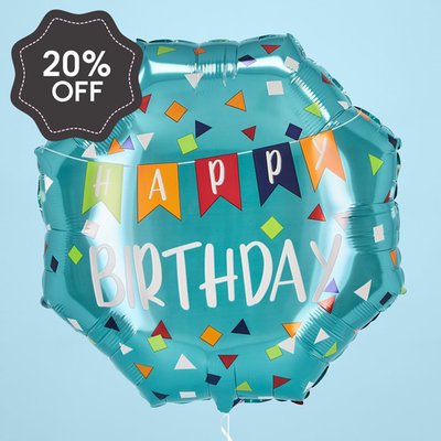 Giant Happy Birthday Balloon