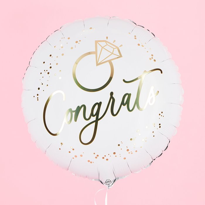 Congrats Engagement Balloon