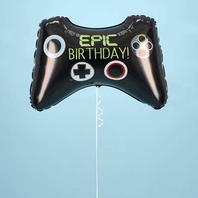 Giant Game Controller Birthday Balloon