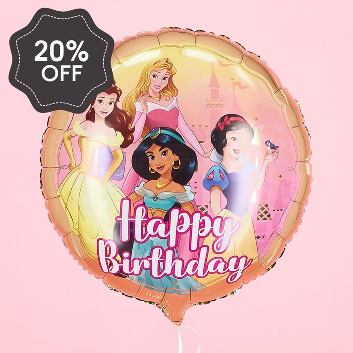 Happy Birthday Disney Princess Balloon