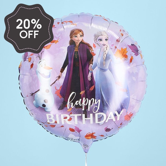 Disney Frozen Happy Birthday Balloon