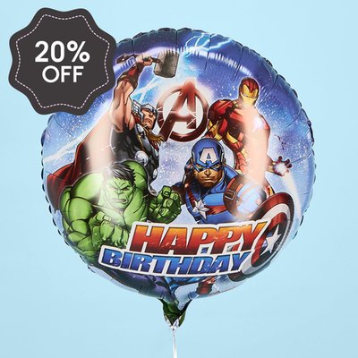 Marvel Avengers Birthday Balloon