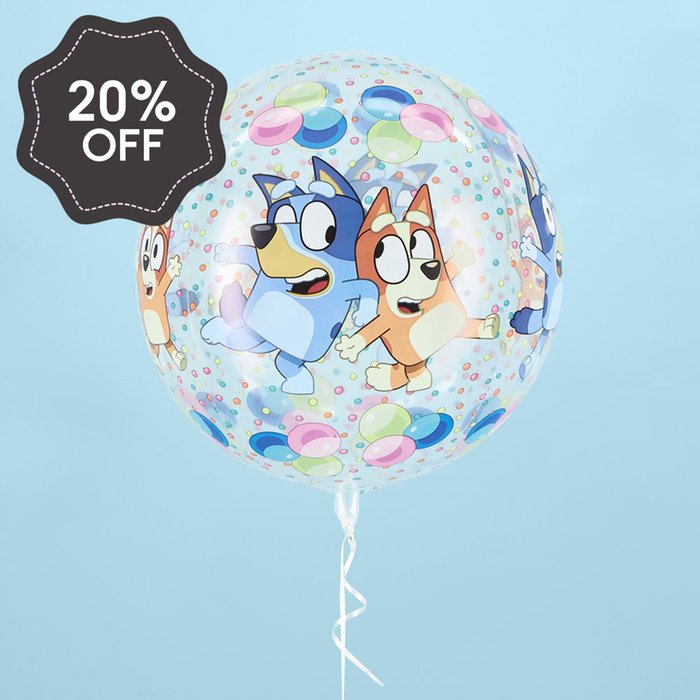 Bluey Orb Balloon