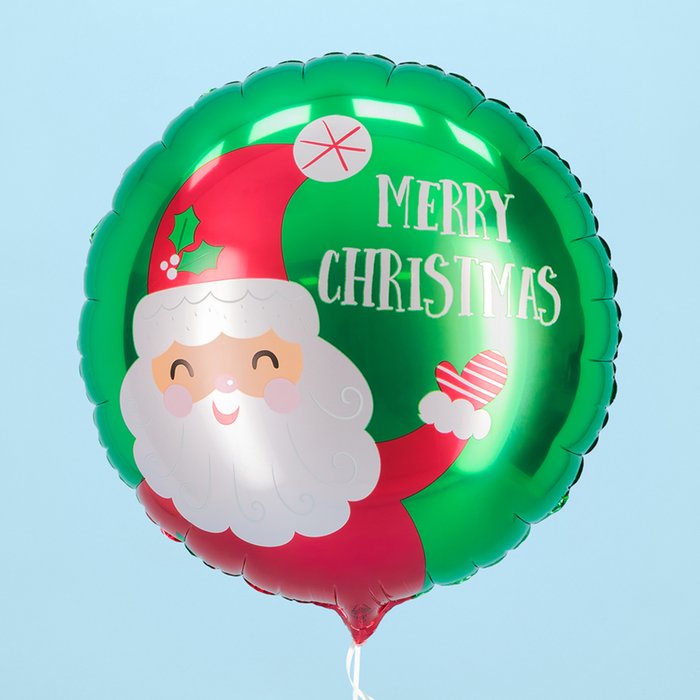Merry Christmas Santa Balloon