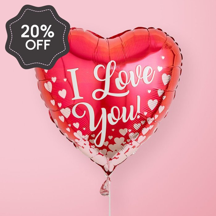I Love You Heart Balloon