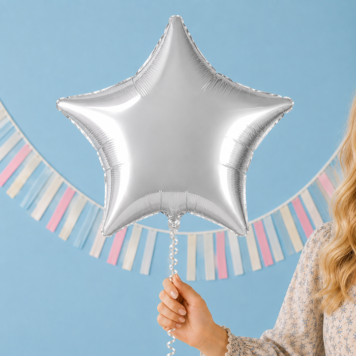 Silver Star Balloon