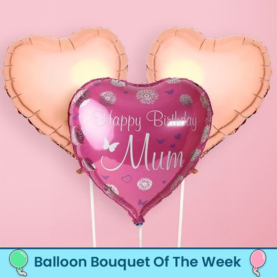 Mum Birthday Balloon Trio