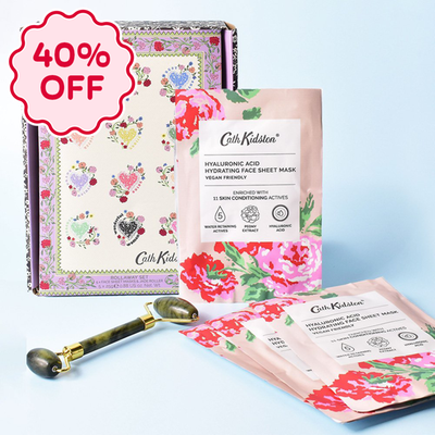 Cath Kidston Roll Away Jade Face Roller & Sheet Masks