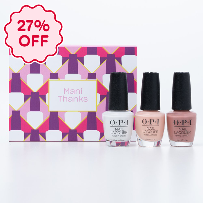 OPI Mani Thanks Nail Polish Trio