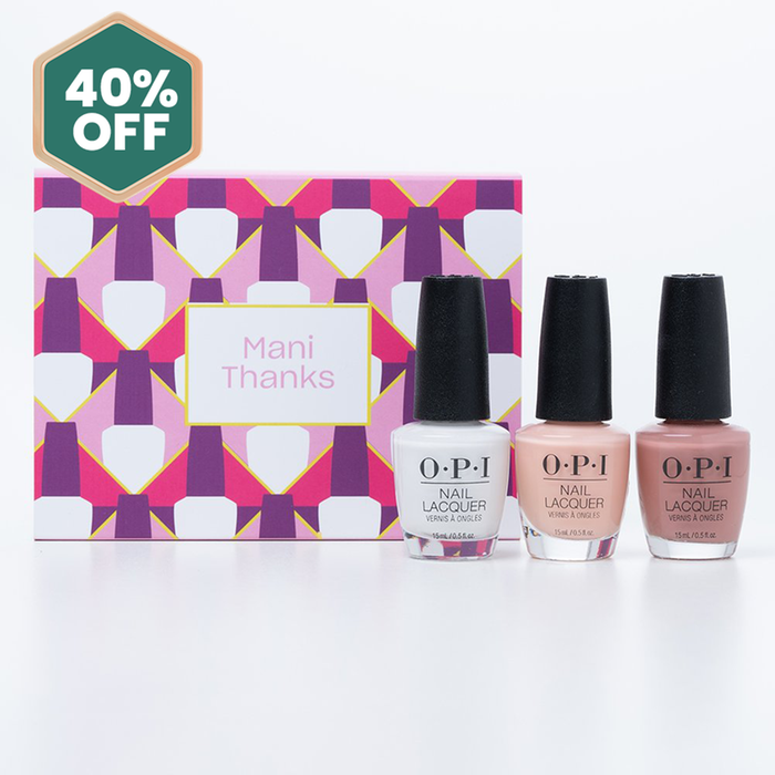 OPI Mani Thanks Nail Polish Trio