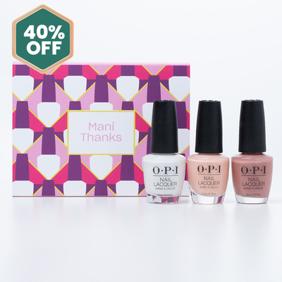 OPI Mani Thanks Nail Polish Trio