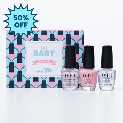 OPI Mani Oh Baby Pink Nail Polish Trio