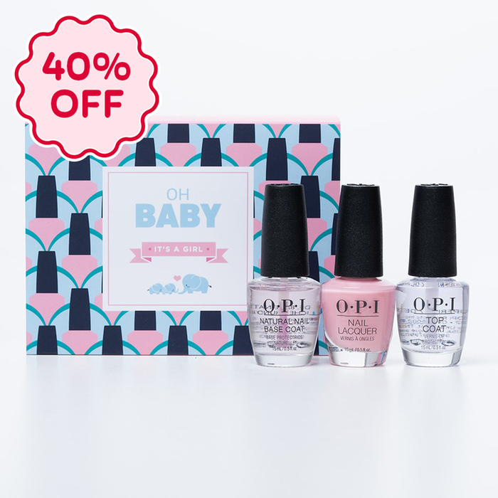 OPI Mani Oh Baby Pink Nail Polish Trio
