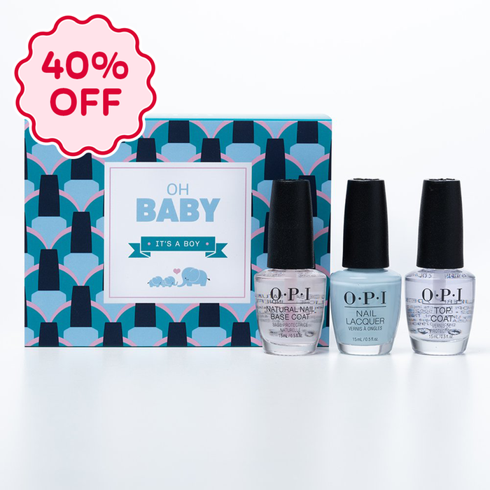 OPI Mani Oh Baby Blue Nail Polish Trio
