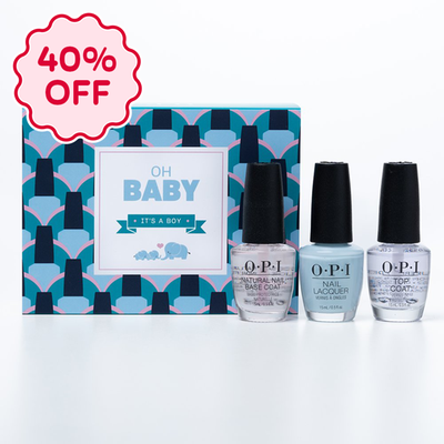 OPI Mani Oh Baby Blue Nail Polish Trio