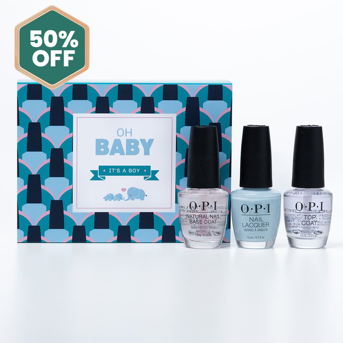 OPI Mani Oh Baby Blue Nail Polish Trio