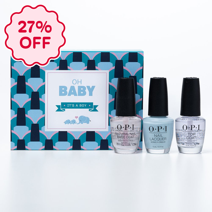 OPI Mani Oh Baby Blue Nail Polish Trio