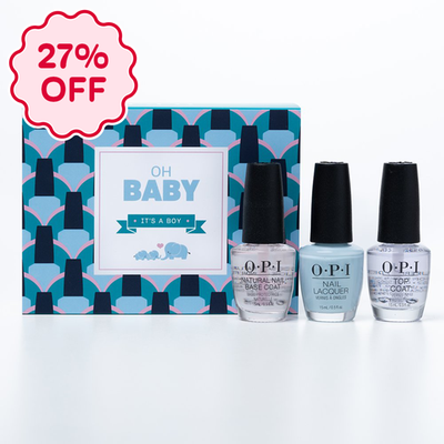 OPI Mani Oh Baby Blue Nail Polish Trio