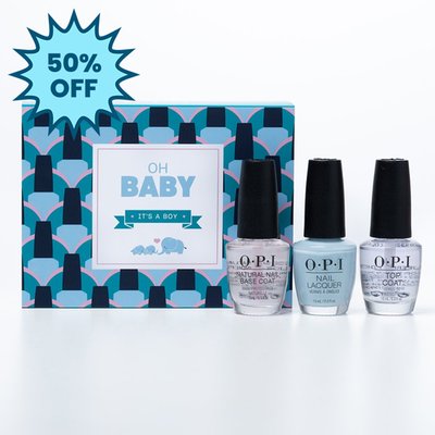 OPI Mani Oh Baby Blue Nail Polish Trio