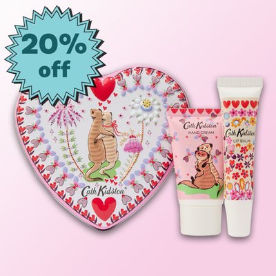 Cath Kidston Love Lip Balm & Hand Cream Gift