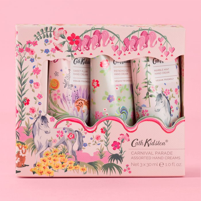 Cath Kidston Carnival Parade Floral Hand Cream Trio