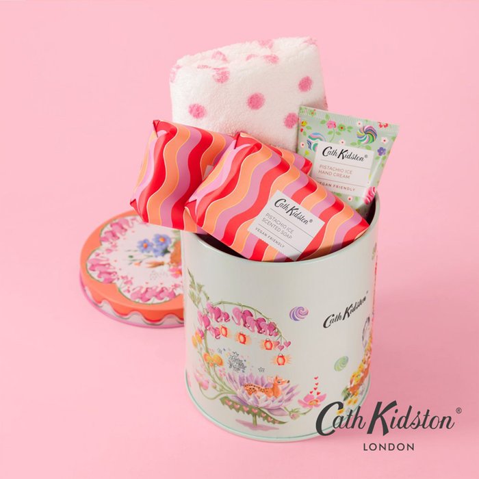 Cath Kidston Carnival Parade Handy Embossed Tin Gift Set