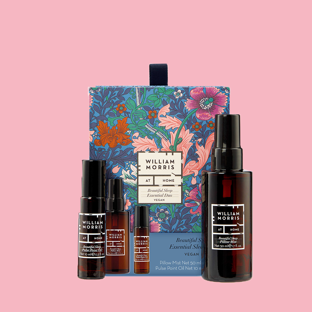 Heathcote & Ivory William Morris Beautiful Sleep Essentials Duo