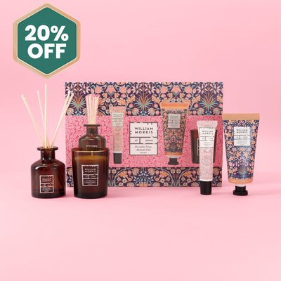 William Morris Bedtime Ritual 4pc Gift Set