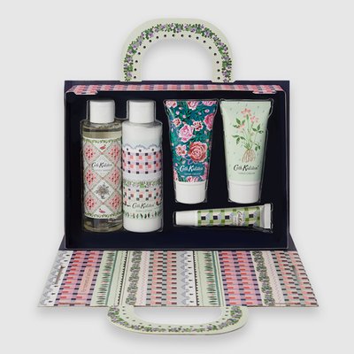 Cath Kidston - Body Pamper Handbag (Body Lotion 150ml, Body Wash 150ml, Hand Cream 2 x 50ml, Lip Balm 10ml)