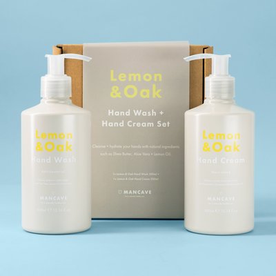 ManCave Lemon & Oak Hand Care Men's Giftset