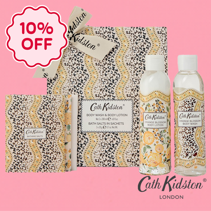 Cath Kidston Leopard Bathing Gift Box