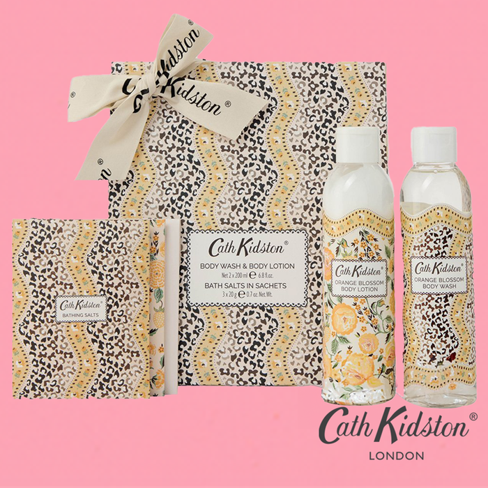 Cath Kidston Leopard Bathing Gift Box