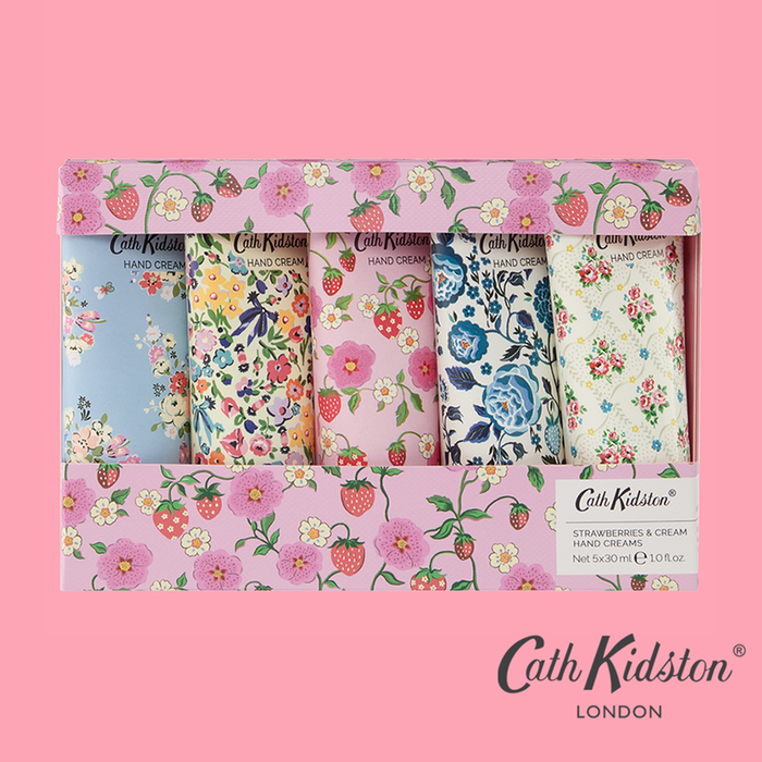 Cath Kidston With Love Hand Cream Set 5 x 30ml