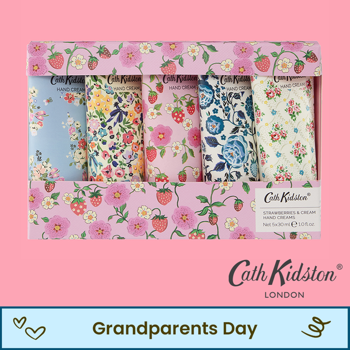 Cath Kidston With Love Hand Cream Set 5 x 30ml