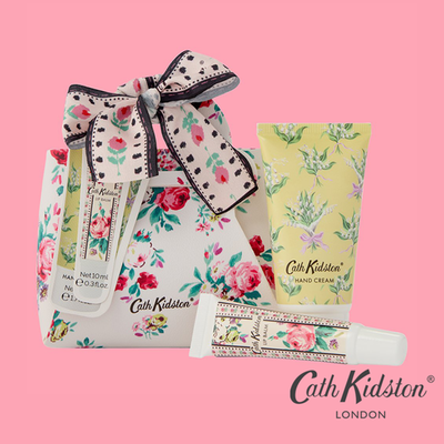 Cath Kidston Wild Women Wild Flowers Mini Hand & Lip Handbag