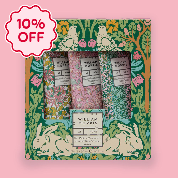 William Morris At Home The Modern Homemaker Assorted Hand Creams (3x30ml)