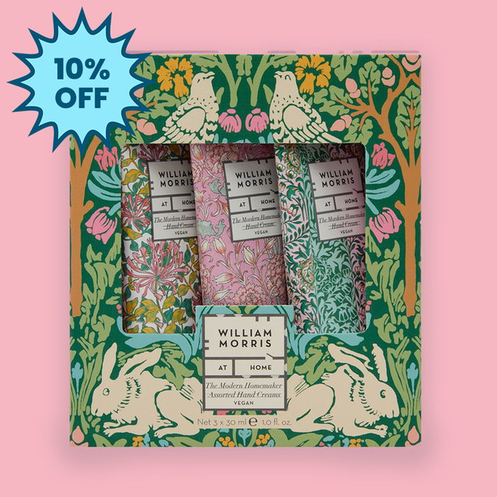 William Morris 3x 30ml Hand Creams